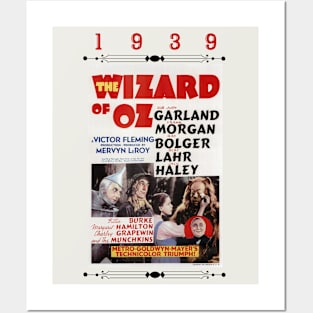 The Wizard of Oz 1939 Movie Poster Posters and Art